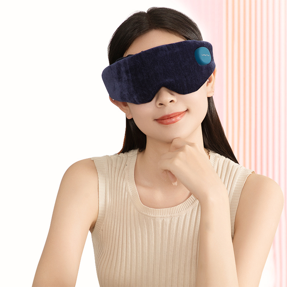 Customized Usb Steam Electric Heating Eye Mask Best Seller Silk Rechargeable Eye Compress Moist Compress Sleep Eyemask E2