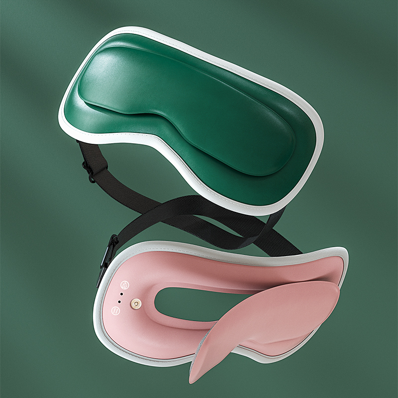 Type-C Rechargeable Warm Compress Heated Eye Mask Fashionable Relaxation for Dry Eye Strain and Winter Season E7