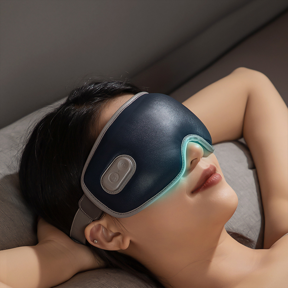 Silicone Eye Massager Cross-Border New Device to Relieve Eye Fatigue with Vibrating Sleep Eye Mask E13