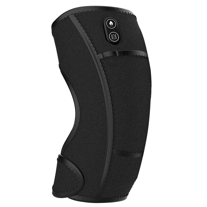 Heated Knee Massager Shoulder Heating Pads Elbow Brace 3 in 1 with Vibration Cordless Rechargeable Heating Knee Warmers Wrap