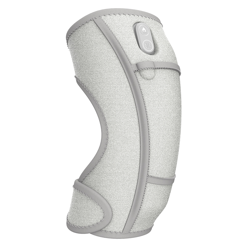 Heated Knee Massager Shoulder Heating Pads Elbow Brace 3 in 1 with Vibration Cordless Rechargeable Heating Knee Warmers Wrap