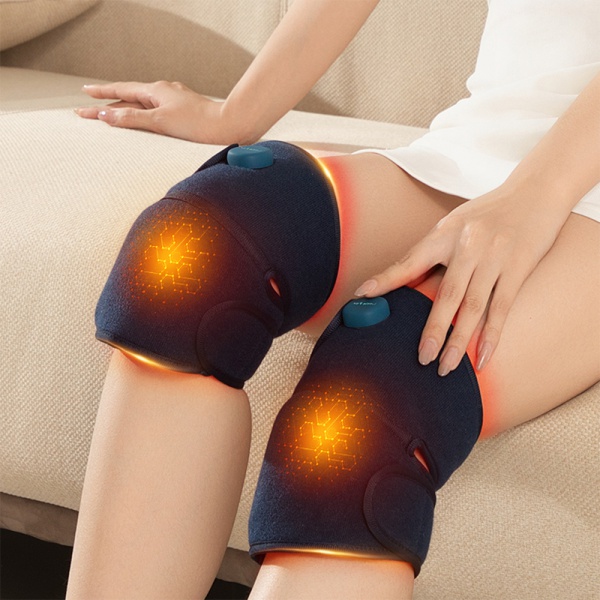 Knee Warm Pad Rechargeable Warm Therapy Knee Heating Massager With 5 Levels Heating For Circulation Joint Relax Pain Relief
