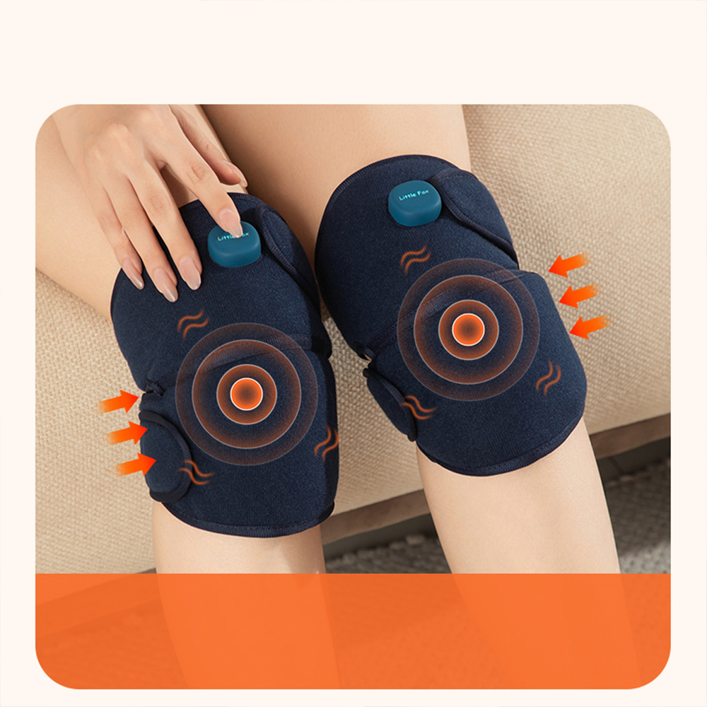 Knee Warm Pad Rechargeable Warm Therapy Knee Heating Massager With 5 Levels Heating For Circulation Joint Relax Pain Relief