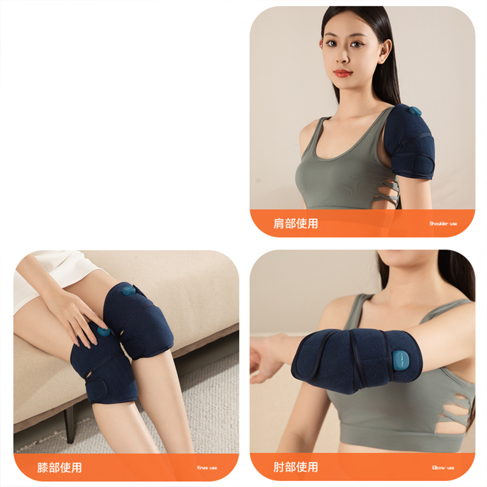 Knee Warm Pad Rechargeable Warm Therapy Knee Heating Massager With 5 Levels Heating For Circulation Joint Relax Pain Relief