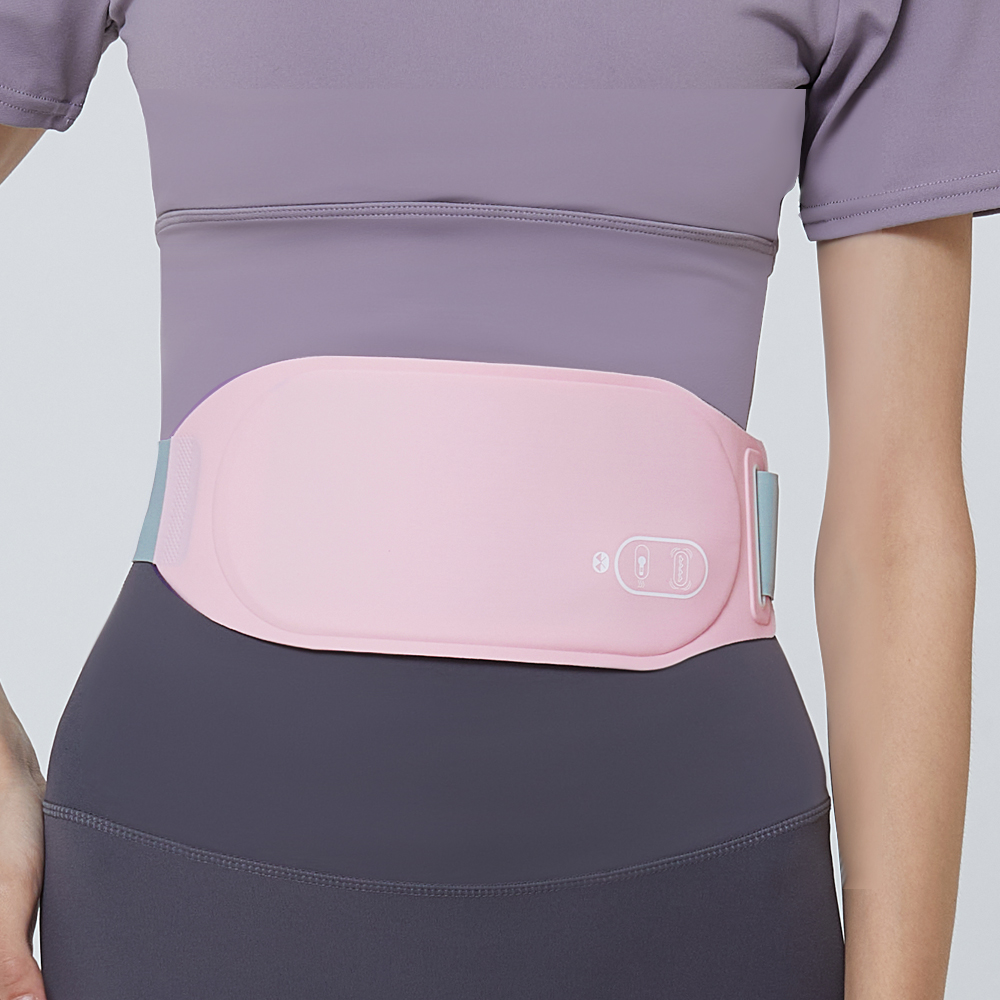 2024 New Portable Electric Heating Abdomen Waist Massager Warm Palace Heated Belt for Period Pain & Menstrual Cramps Relief P2