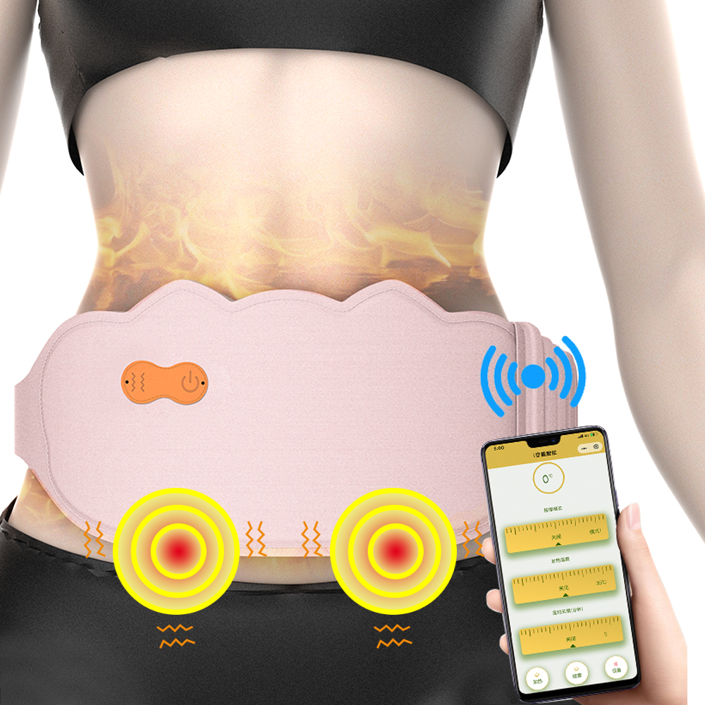Heating Pad for Period Cramps  Menstrual Heat Pad for Belly Pains  Rechargeable Heating Belt Heating Pad with 3 Heating Levels P3