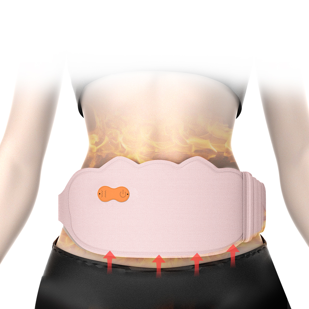 Heating Pad for Period Cramps  Menstrual Heat Pad for Belly Pains  Rechargeable Heating Belt Heating Pad with 3 Heating Levels P3