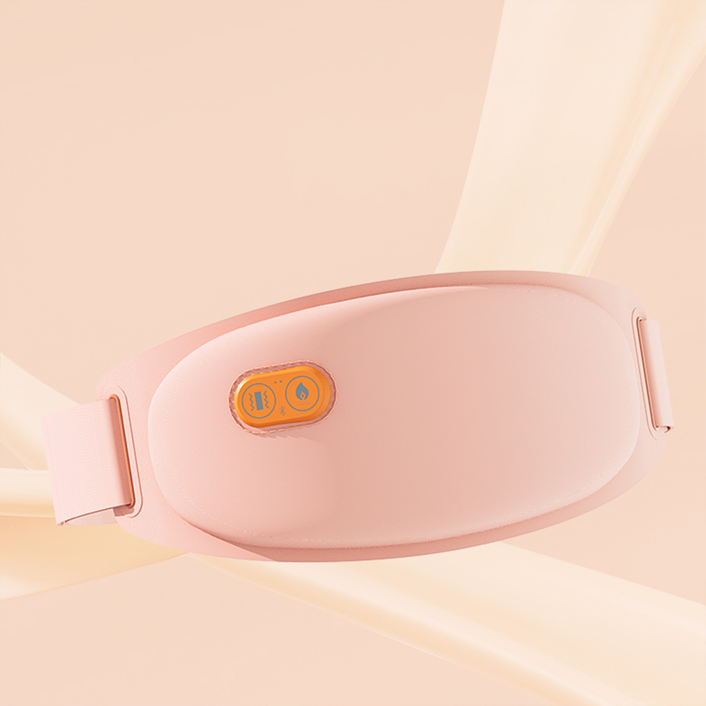 Portable Rechargeable Cordless Smart Heating Pad Menstrual Period Pain & Cramp Relief Belt P7