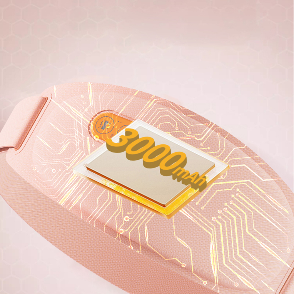 Portable Rechargeable Cordless Smart Heating Pad Menstrual Period Pain & Cramp Relief Belt P7