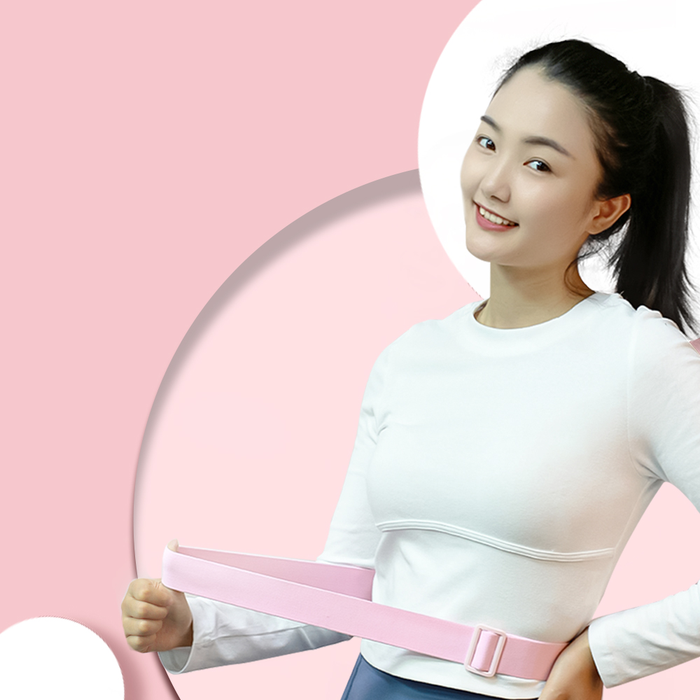Wireless Menstrual Heating Pad Back Pain Massager Impulse Period Pain Relief Device Portable Women Period Cramp Massage